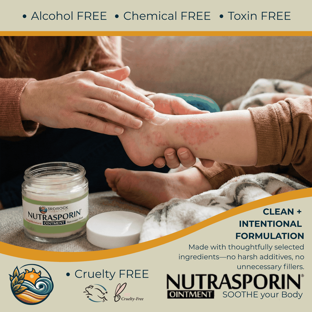 Nutrasporin® - 3oz JAR - All Natural First Aid Ointment