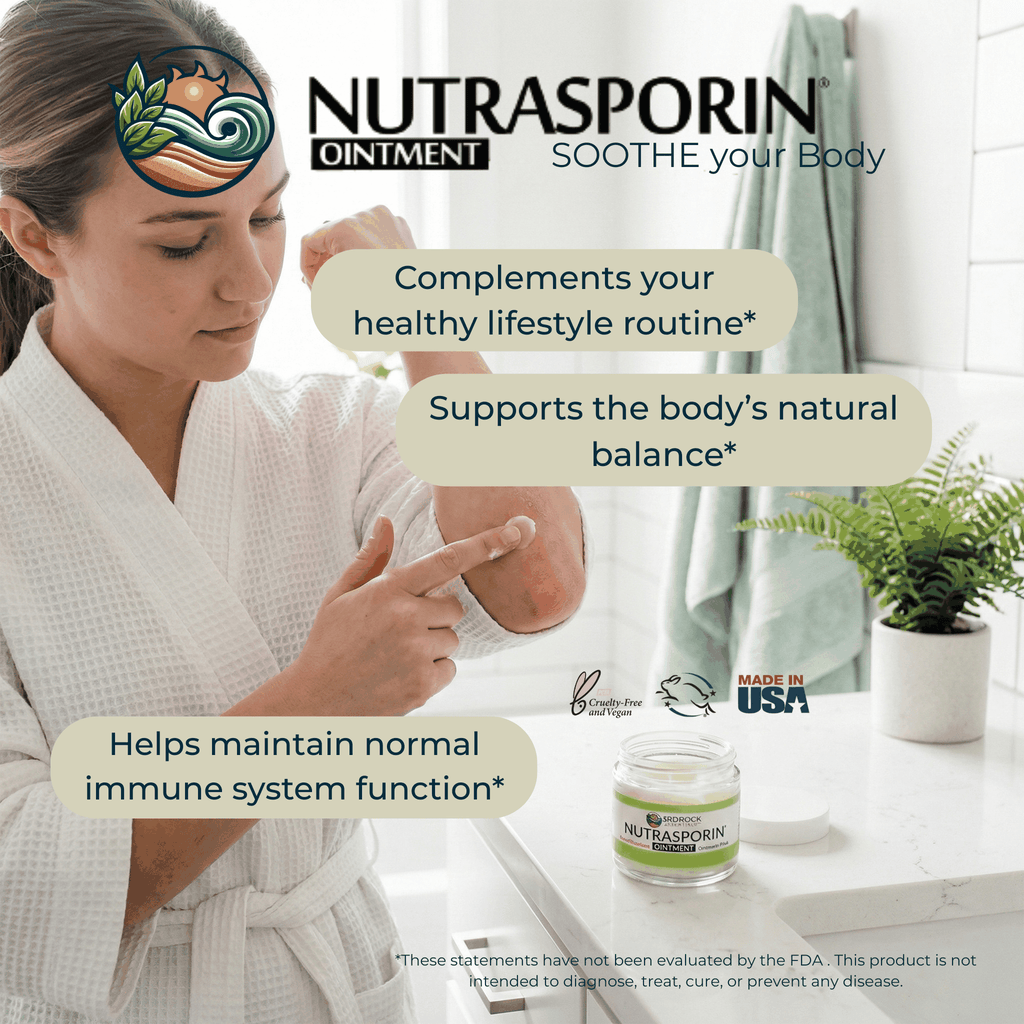Nutrasporin® - 3oz JAR - All Natural First Aid Ointment