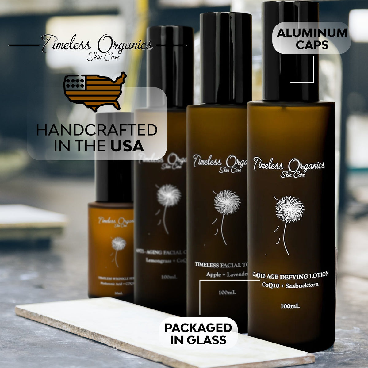 Timeless Organics 4-Step Anti-Aging Kit
