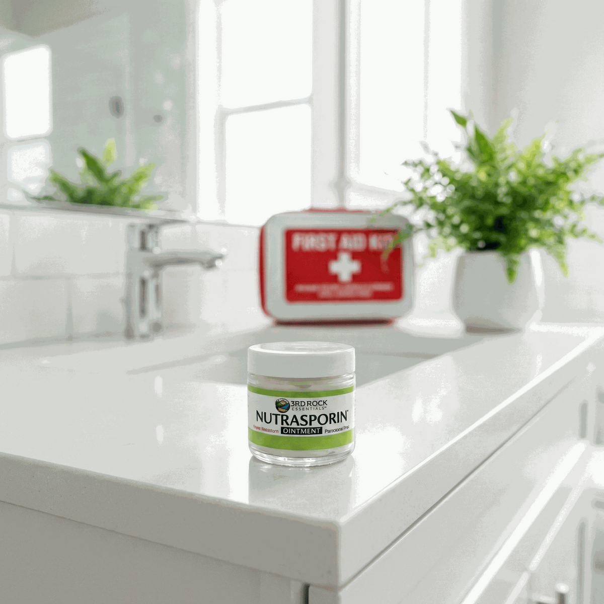 Nutrasporin® - 3oz JAR - All Natural First Aid Ointment