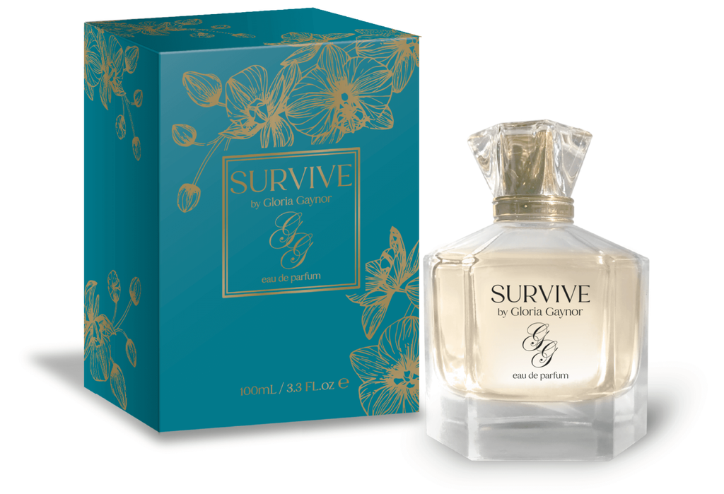 SURVIVE eau de parfum by Gloria Gaynor and Flowering Pharmacy